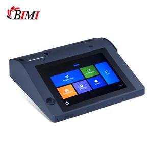 Android electronic cash register mit software gebaut-in 58mm thermische drucker LCD touchscreen