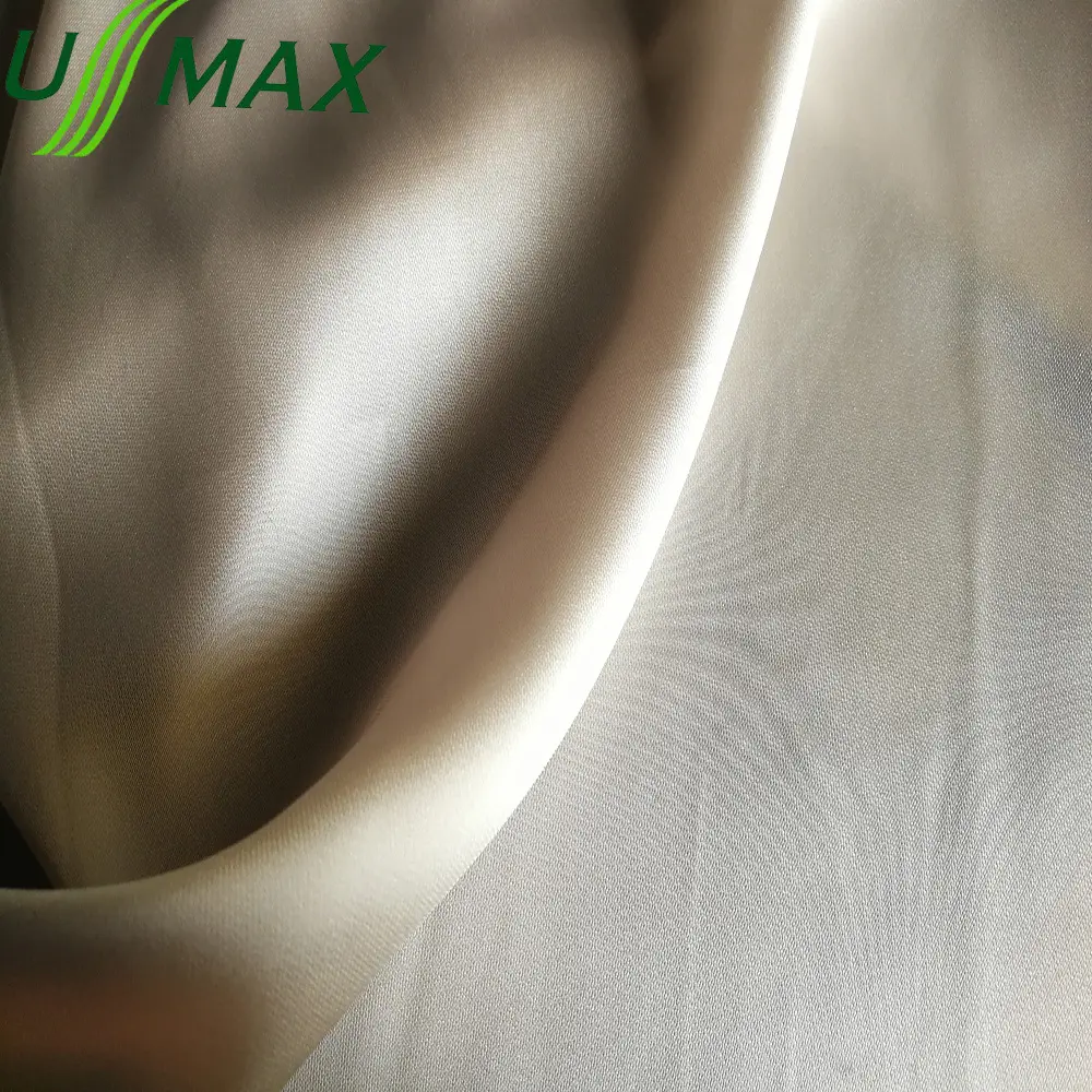 50d*75d 100% polyester high twisted silk like satin chiffon for dress sleepwear summer fashions Fabric