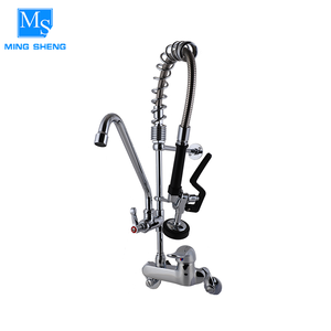 commercial flex ligne rustique cuisine évier robinet d'eau robinets royaume-uni avec mettre vers le bas pulvérisateur - Product Image 1