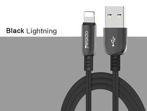 2018 nylon tressé charge rapide 8 broches sync câble, pour <span class=keywords><strong>apple</strong></span> téléphone câble original - Product Image 3