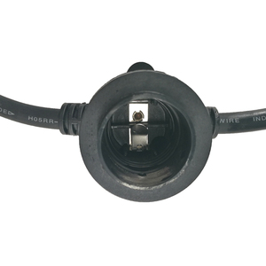 AC220V 100 m IP65 Khả Năng Kết Nối cao su vòng hoa E27 cổ điển patio <span class=keywords><strong>string</strong></span> ánh sáng E27 <span class=keywords><strong>b22</strong></span> cơ sở ngoài trời dây hoa patio ánh sáng vành đai - Product Image 6