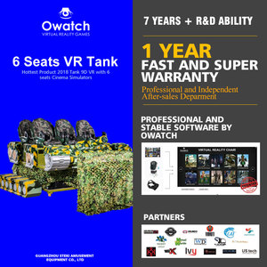 Nouveau design vr siège Réservoir monde VR cinéma simulateur arcade jeu machine pour vente - Product Image 4