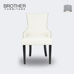 Semplice set sala da pranzo hotel white rivestiti in <span class=keywords><strong>tessuto</strong></span> da pranzo <span class=keywords><strong>sedie</strong></span> - Product Image 1