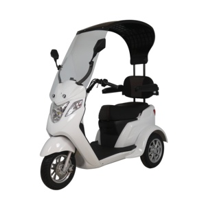 60V20Ah Batteria Passeggero Triciclo 3 Ruote Elettrico Del Veicolo Disabilitato con Tetto - Product Image 3