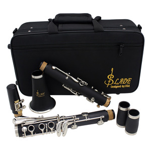 <span class=keywords><strong>Clarinetto</strong></span> <span class=keywords><strong>in</strong></span> Si Bemolle di Alta Qualità, Vendita Diretta all'Ingrosso, Strumento a Fiato con 17 Chiavi e Kit di Attrezzi - Product Image 6
