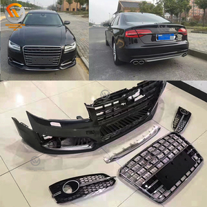 Ligne d'échappement avant pour <span class=keywords><strong>Audi</strong></span> A8/W12, Kit complet pour pare-chocs avant, <span class=keywords><strong>RS8</strong></span>, 2015 — 2017 - Product Image 4
