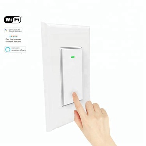 Inteligente domótica WiFi interruptor <span class=keywords><strong>de</strong></span> <span class=keywords><strong>luz</strong></span> wifi carcasa interruptor <span class=keywords><strong>de</strong></span> EE. UU. - Product Image 1