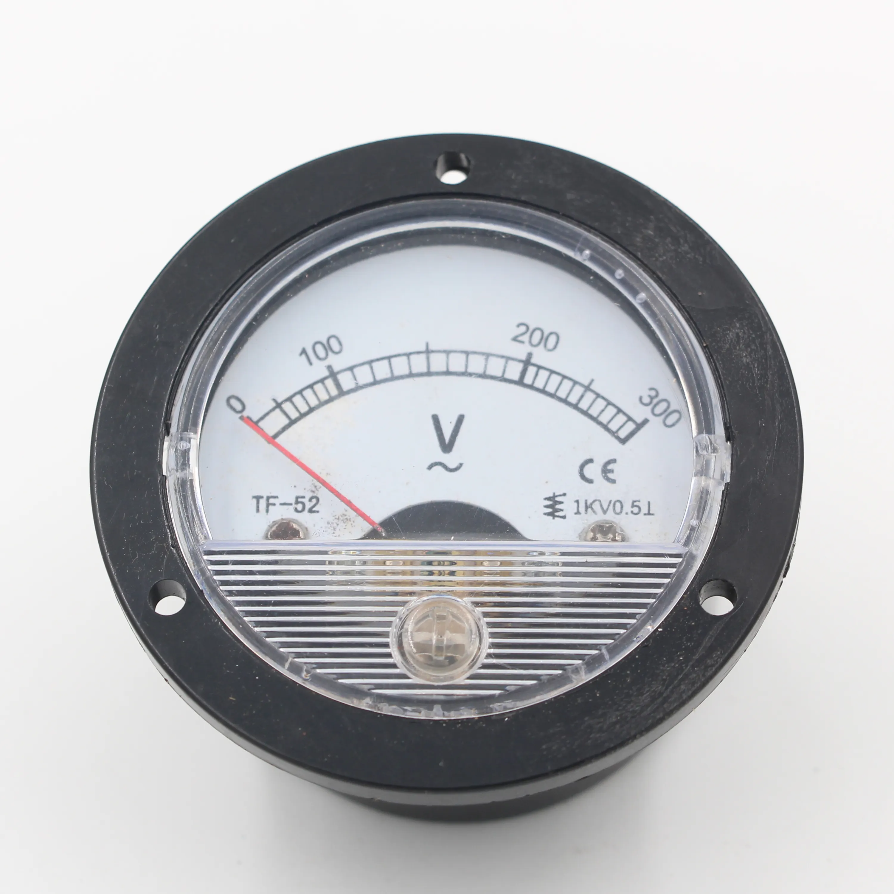 SO-52 Voltmeter Panel Analog, Voltmeter 0-300V dan Meteran Voltase Generator dengan Voltmeter Generator Pengukur 300V