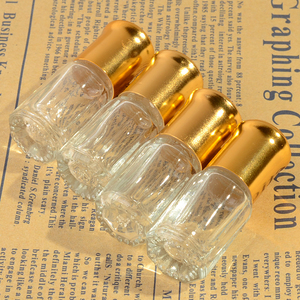 <span class=keywords><strong>Attar</strong></span> <span class=keywords><strong>parfum</strong></span> 6 ml de verre octogonales bouteilles avec rouleau perle - Product Image 6