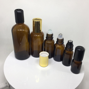 Oli essenziali Roll-on bottiglie di vetro da 5ml a 100ml ambra resistente ed elegante recipienti per uso aromaterapia - Product Image 1