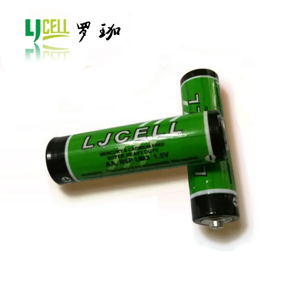Hohe Qualität Umweltschutz Zink Carbon R03P 1,5 V AAA Einweg Trockenen Batterie