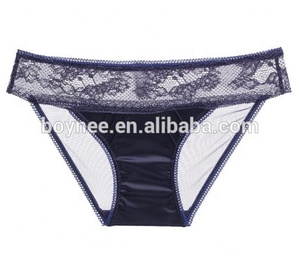 Fabricación de ropa interior punto spandex algodón al por mayor bragas de satén - Product Image 2