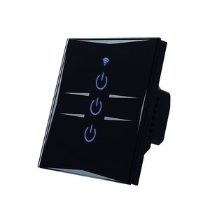 CE US UK EUR Wifi Schalter 1 2 3 gang 1 2 weg wifi fernbedienung elektrische led touch wandleuchte touch panel smart schalter - Product Image 4