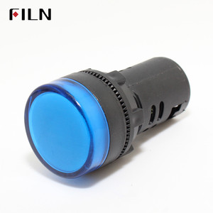 FILN AD16-DS22 22Mm Đèn Báo Bằng Nhựa Đèn Tín Hiệu Đèn Đỏ Vàng Xanh Xanh Trắng Đèn <span class=keywords><strong>Led</strong></span> - Product Image 4