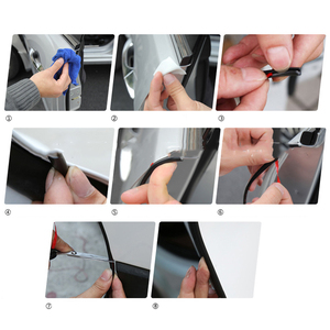 La puerta del coche Protector de borde de cero guardia tira del sello de burlete de goma Trim - Product Image 6