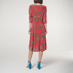 Plus tamaño vestido largo estampado floral de Verano de la familia vestido - Product Image 2
