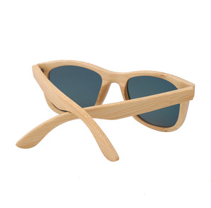 Gafas <span class=keywords><strong>de</strong></span> Sol <span class=keywords><strong>De</strong></span> bambú para hombre, Lentes <span class=keywords><strong>de</strong></span> Sol <span class=keywords><strong>De</strong></span> bambú con funda, <span class=keywords><strong>de</strong></span> madera, marca privada - Product Image 6