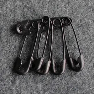<span class=keywords><strong>Épingle</strong></span>s de sûreté en acier inoxydable de haute qualité en gros, disponibles en noir, or, argent et autres couleurs standard - Product Image 1