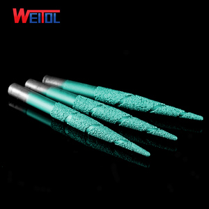 WeiTol להתחדד באיכות טובה ואקום brazed אבן חריטה קצת CNC אבן נתב <span class=keywords><strong>bits</strong></span> לחיתוך השיש - Product Image 2