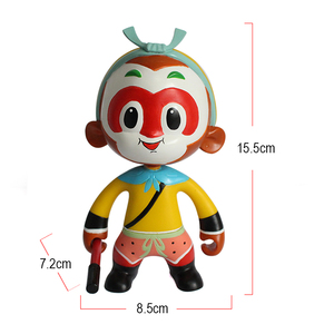 Figura de acción personalizada de resina para decoración del hogar, figuritas de anime, elementos hineses - Product Image 6