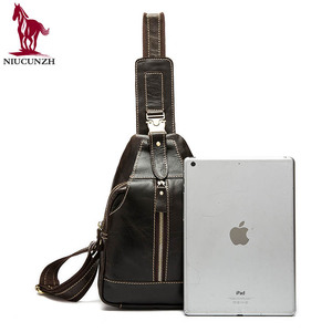 Usine Drop Shipping 8101 Rétro Multifonction Bandoulière <span class=keywords><strong>Poitrine</strong></span> <span class=keywords><strong>Sac</strong></span> Hommes En Cuir <span class=keywords><strong>Sac</strong></span> De <span class=keywords><strong>Poitrine</strong></span> - Product Image 5