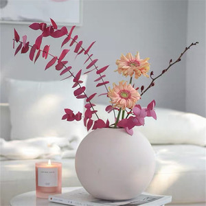 गेंद के आकार कस्टम लोगो chaozhou पौधों के लिए घर सजावटी चीनी मिट्टी vases - Product Image 1