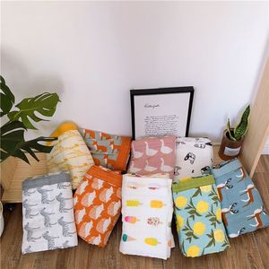Seis capas de muselina de algodón orgánico bebé swaddle Manta con - Product Image 6