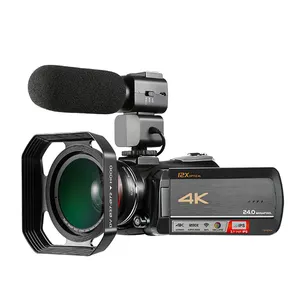 उच्च गुणवत्ता सुपर के साथ 4 k डिजिटल वीडियो कैमरा 3.0 ''स्पर्श प्रदर्शन डिजिटल वीडियो camcorder