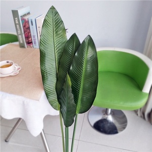 Hojas de plantas artificiales grandes, <span class=keywords><strong>Dypsis</strong></span> <span class=keywords><strong>Lutescens</strong></span>, simulación de látex, hojas de plátano, 2, 2 - Product Image 5