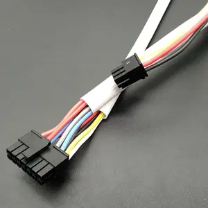 Özel montaj molex micro-fit 3.0mm konnektör 43025 43020 43645 43640 tek çift sıralı kablo