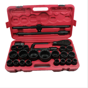 3/4 ''-1 ''<span class=keywords><strong>DR</strong></span> 26 pcs Box Socket Auto Repair Tools Impact Socket Set Heavy Duty - Product Image 2