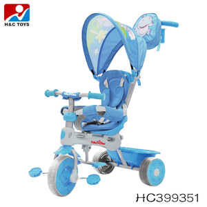 EN71 juguetes de alta calidad respetuoso del medio ambiente de sol triciclo, bebé triciclo cochecito bicicleta HC399347 - Product Image 4