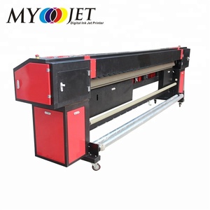 De alta velocidad de <span class=keywords><strong>3</strong></span>,2 m de gran formato flex banner máquina de impresión con konica 512 cabeza - Product Image 4