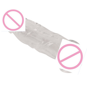 Pénis réutilisable Extender Long Penis Sleeve gode réaliste en forme de préservatif d'extension de pénis - Product Image 3