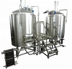 De Equipo 400L 500L Micro de cerveza máquina de planta de cerveza de 500 litros de cerveza