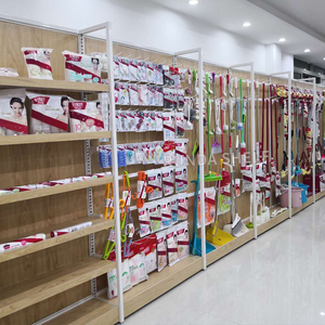 Khuyến Mại Duy Nhất Hai Mặt Kim Loại Hiển Thị Kệ Giá Không Thứ Hai Tay Cho Siêu Thị Gỗ Kệ Sử Dụng Cho Việc Sử Dụng - Product Image 3