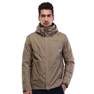 Fabricante de ropa de invierno al aire libre chaqueta impermeable 3 en <span class=keywords><strong>1</strong></span> chaqueta - Product Image 2