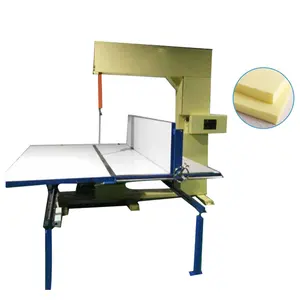 Colchão de esponja de corte vertical automático, máquina de corte de espuma