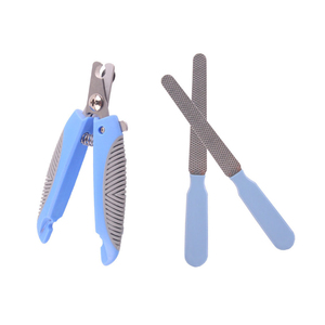 Free File stainless steel Pet Dog Nail Clippers Trimmer Cutter with non-slip handle - Product Image 2