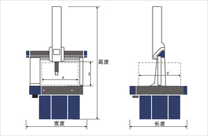 Équipement d'essai de <span class=keywords><strong>machine</strong></span> de mesure CMM de type manuel DRANON - Product Image 2