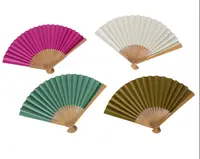 Paper Hand Fan with Own Logo Printed for Sale