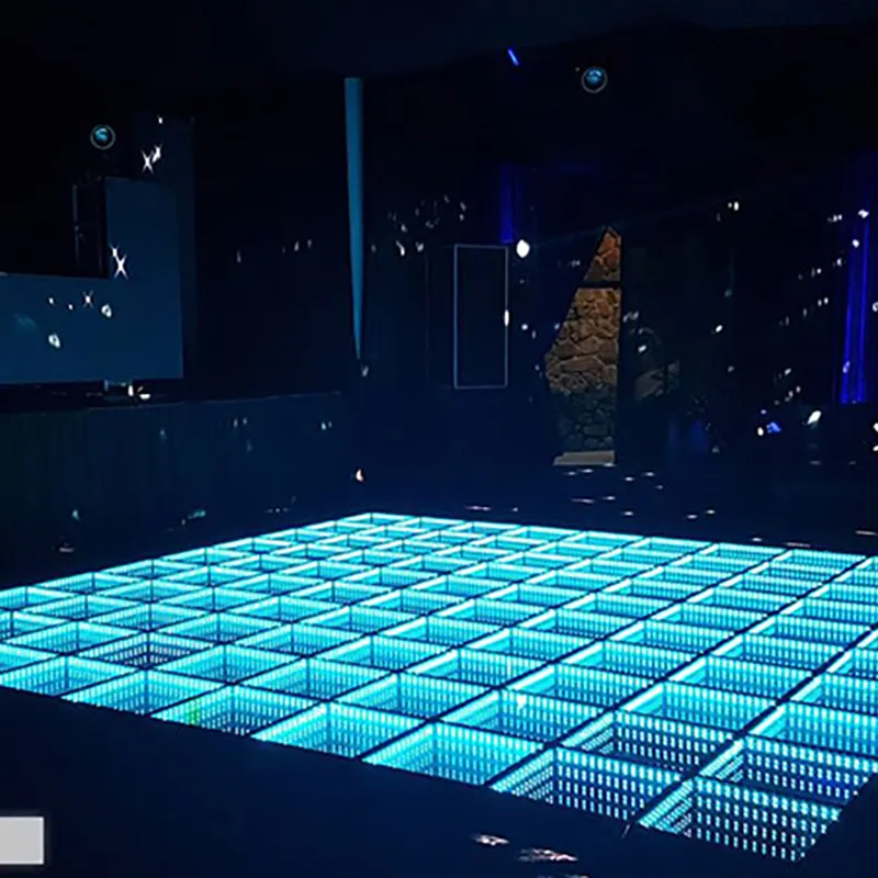 Promoção Night Club Disco Wired iluminado Espelho Infinito LED Dance Floor