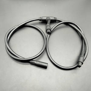 T型3路3针<span class=keywords><strong>2</strong></span>公对1母防水连接器电缆 - Product Image 2