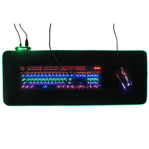 <span class=keywords><strong>Tapis</strong></span> de <span class=keywords><strong>souris</strong></span> RGB Extra 2.0, Hub USB plus fonctions, pour le travail et les jeux vidéo, <span class=keywords><strong>led</strong></span> - Product Image 4