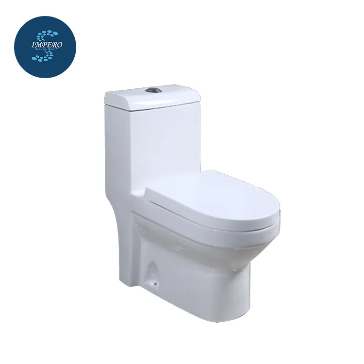Siphonic un pezzo toilette standard Americano wc WC Cina wc portatile