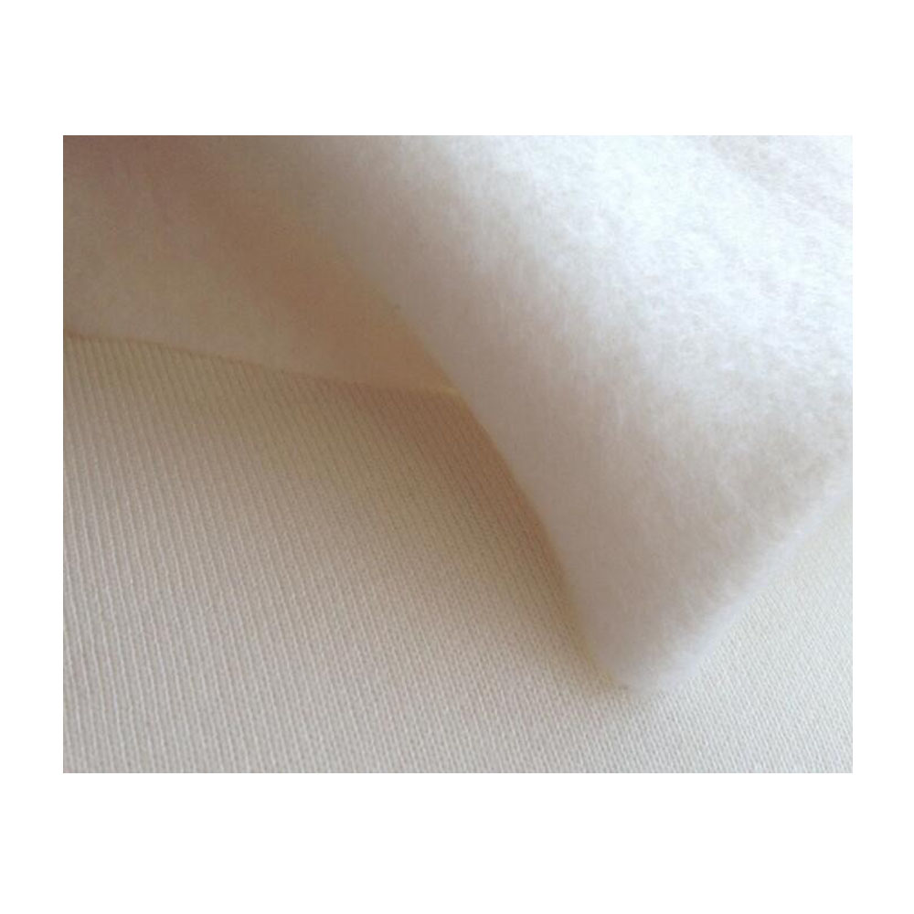 Eco-friendly soft Bamboo cotton fleece fabric small MOQ