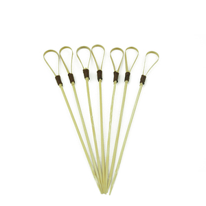 Buena calidad personalizada <span class=keywords><strong>Amazon</strong></span> bambú nudo recoge pincho con hermosos colores - Product Image 1