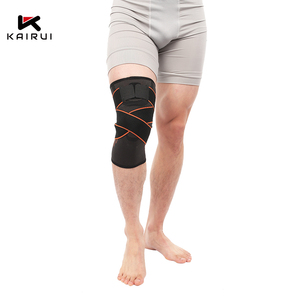 De neopreno ajustable ortopédicos rodilla brace arrollamiento soporte estabilizador para seguridad de deportes - Product Image 4