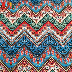 Thiết kế mới hàng dệt may in FDY 20 s chải kỹ 100% cotton hữu cơ jersey đơn <span class=keywords><strong>fabrict</strong></span>-áo sơ mi căng vải - Product Image 1