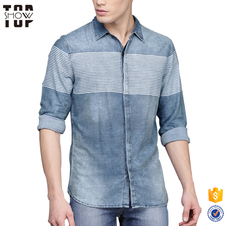 Encuentre el mejor fabricante de camisas de hombre de mezclilla y camisas  de hombre de mezclilla para el mercado de hablantes de spanish en  alibaba.com